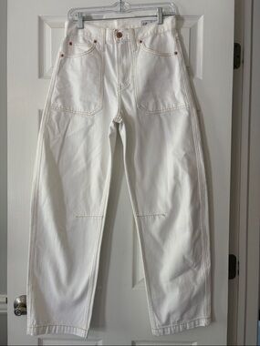 GAP high rise barrel jeans